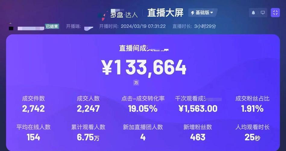 快手直播数据_快手直播带货数据怎么看_快手直播带实时数据