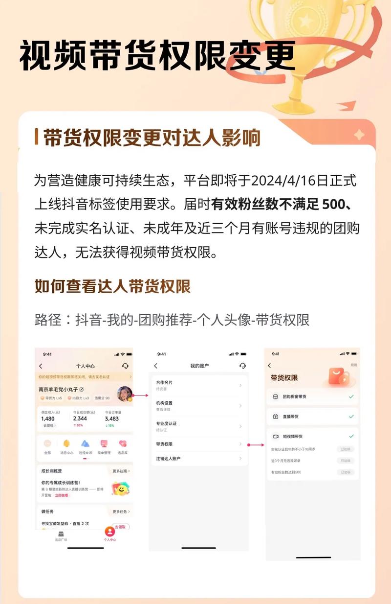 小红书带货权限开通全攻略:3步搞定实名认证、粉丝量与店铺绑定