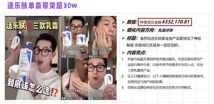 淘宝达人成长故事_淘宝达人号怎么运营赚钱的_敏感肌修复产品底层逻辑拆解