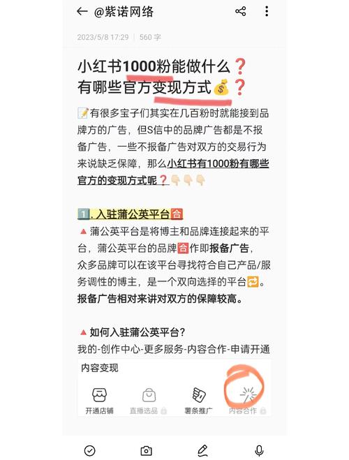 小红书赚钱，粉丝多少才够？1000粉起步，10万粉变现破万