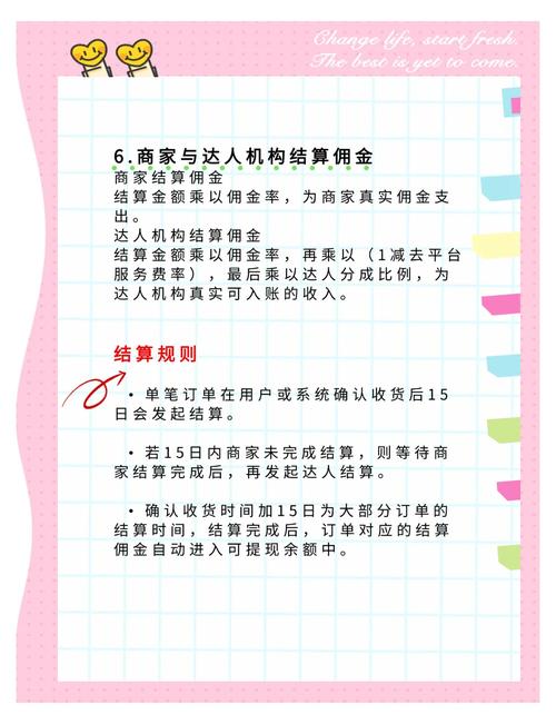 抖音带货佣金到账详解:结算7天后,提现还需等固定日期