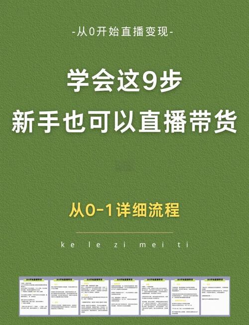 快手直播卖货从零到一全流程，新手小白也能快速上手